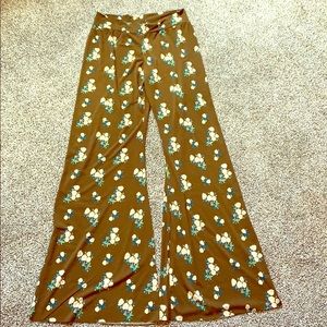 Natural life pull on stretch bell bottom
